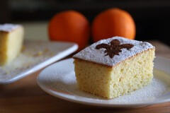 Florentine carnival sponge cake