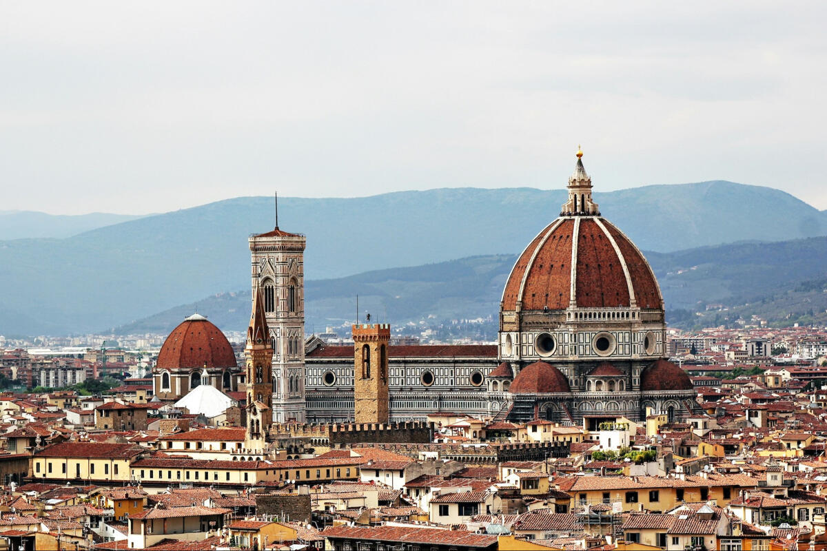 cityscape of florence