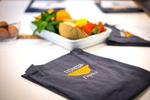 cook with official mamaflorence gear
