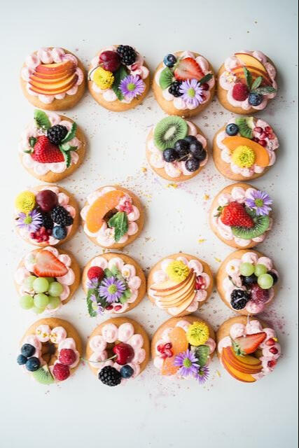 Mini italian dessert selection
