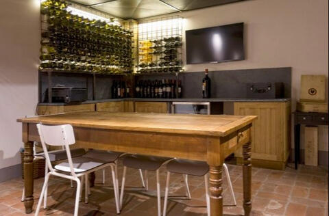 get lost in our wine cellar
