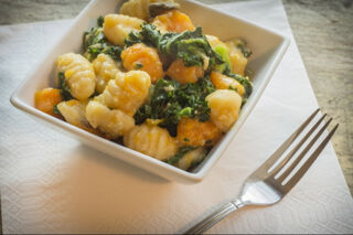 gnocchi with kale
