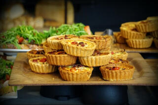 goats cheese tarts