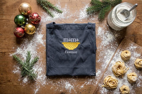 mama florence christmas apron