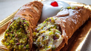 Sicilian cannoli