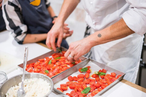 oven made tomatoes are lovely