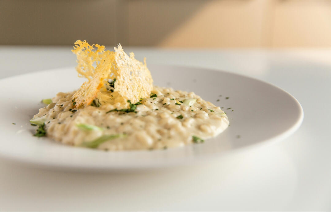 Risotto with parmesan