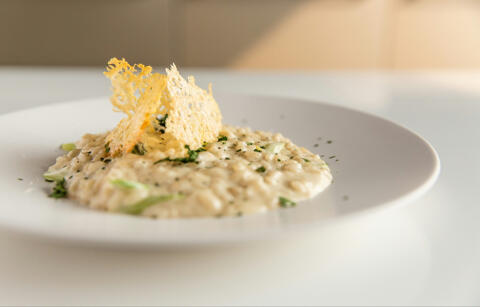 Risotto with parmesan