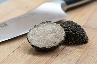 sliced truffle