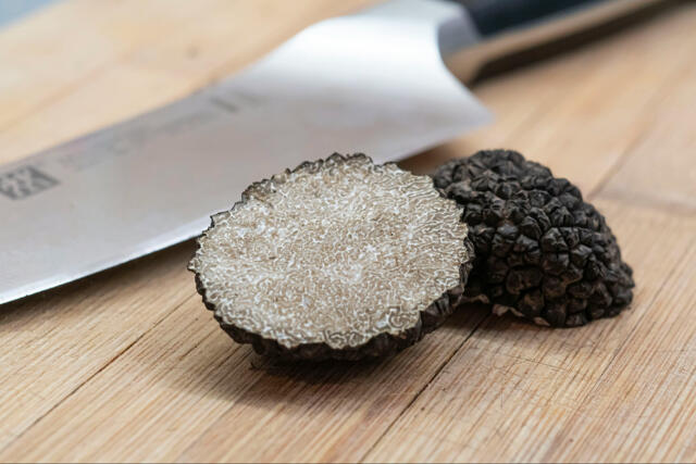 sliced truffle
