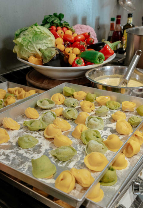 What you'll learn in your Colored Pasta making Class