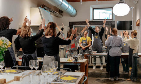 Why Choose Mama's 'Pasta Challenge' Team Building in Florence?