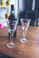 tagAlt.Italian liquor bottle glasses 7