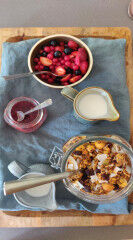 tagAlt.Rantan Homespun Breakfast Tray 5
